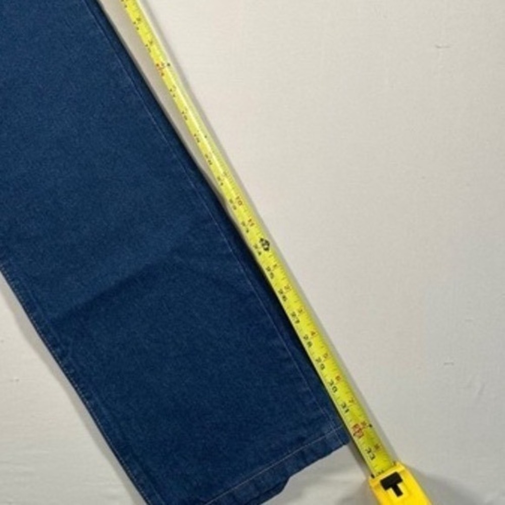 Wrangler Cowboy Cut 936 Slim Fit Jeans Mens‎ 34x32 Indigo Blue Denim NWT - Picture 10 of 12